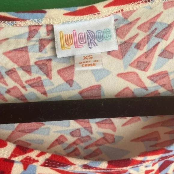 LulaRoe CLEARANCE!!! Oversized Tshirt‎ top shirt Size XS Extra Small - Picture 2 of 4